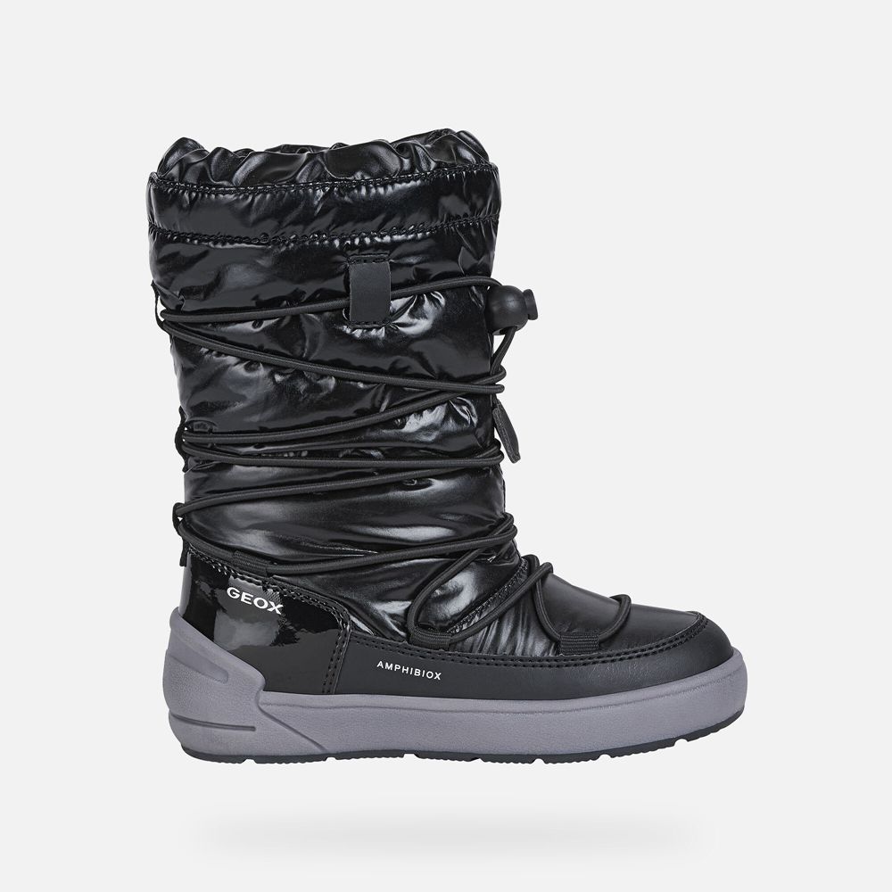 Geox Kiz Çocuk Bot Siyah - Sleigh Abx - CFL-487251